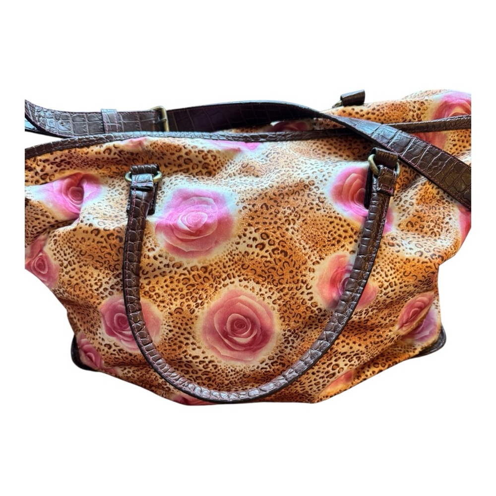 Floral Leopard Weekender Bag